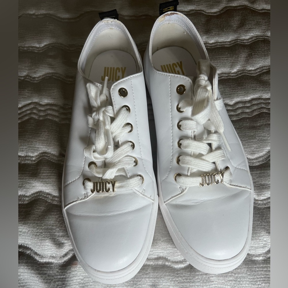Juicy Couture Riley Logo Lace Up Sneaker Size 10